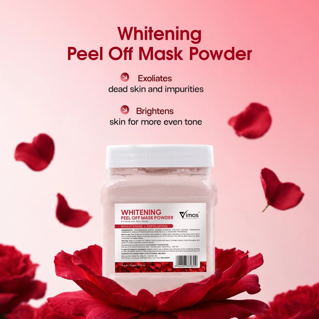 Vimas Whitening Peel Off Mask Powder | 250g — view 2