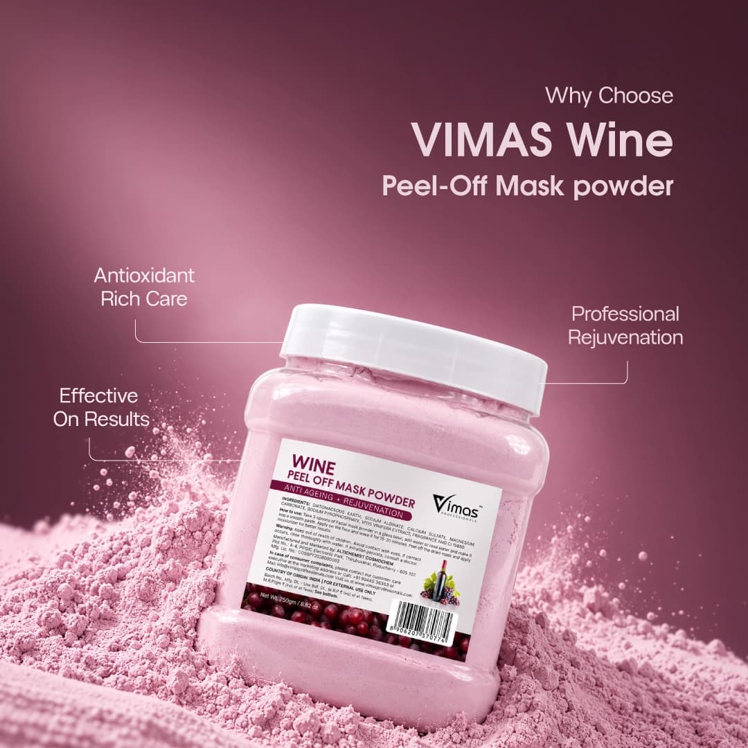 Vimas Wine Peel Off Mask Powder -  250g — view 4