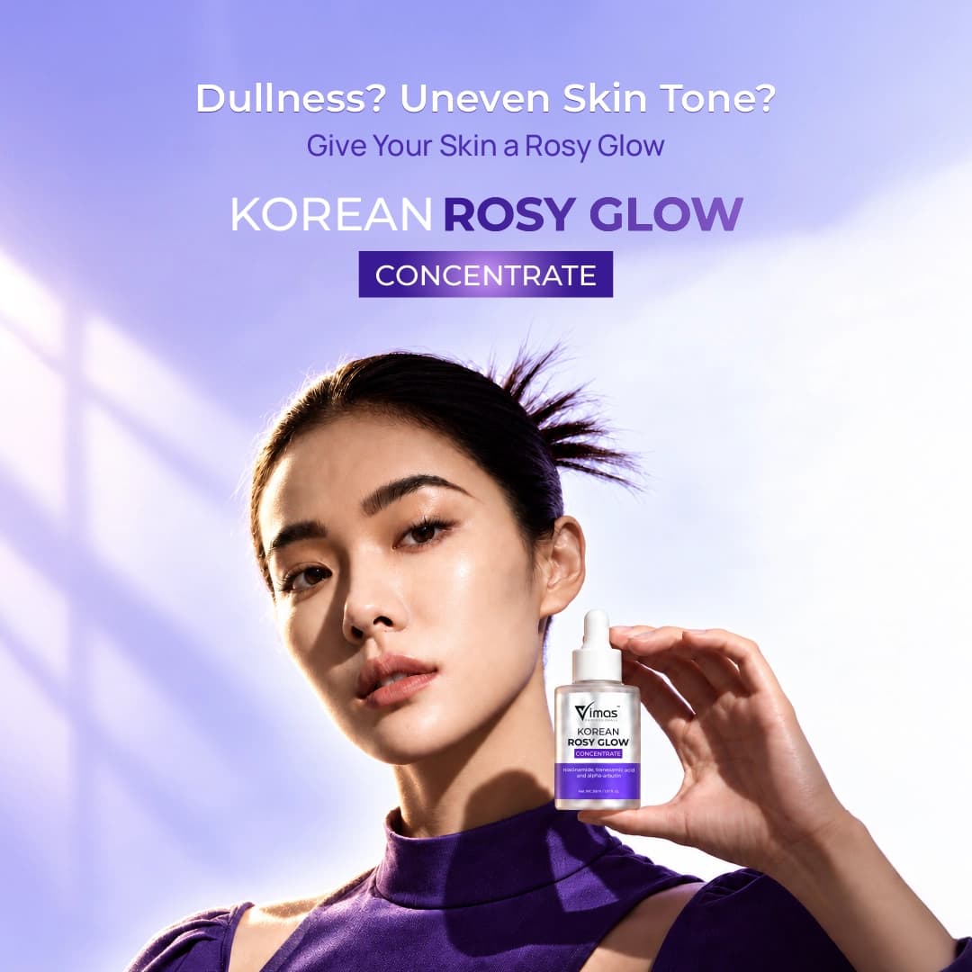 Korean Rosy Glow Concentrate Serum - 30ml  — view 2