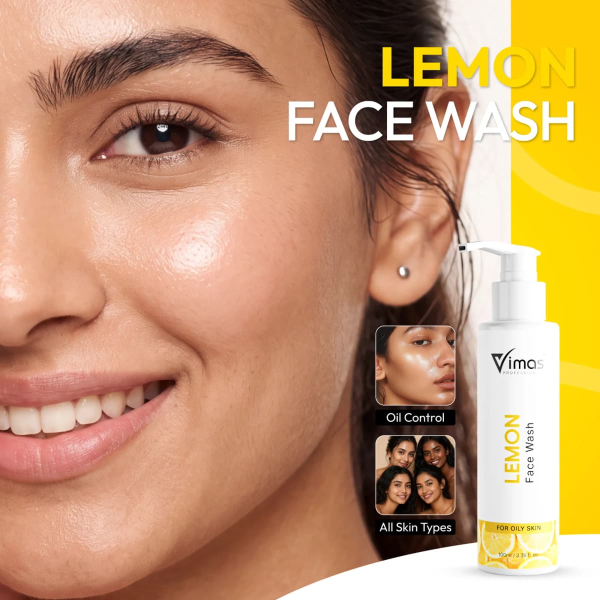 Vimas_Lemon Face Wash - 100ml — view 2