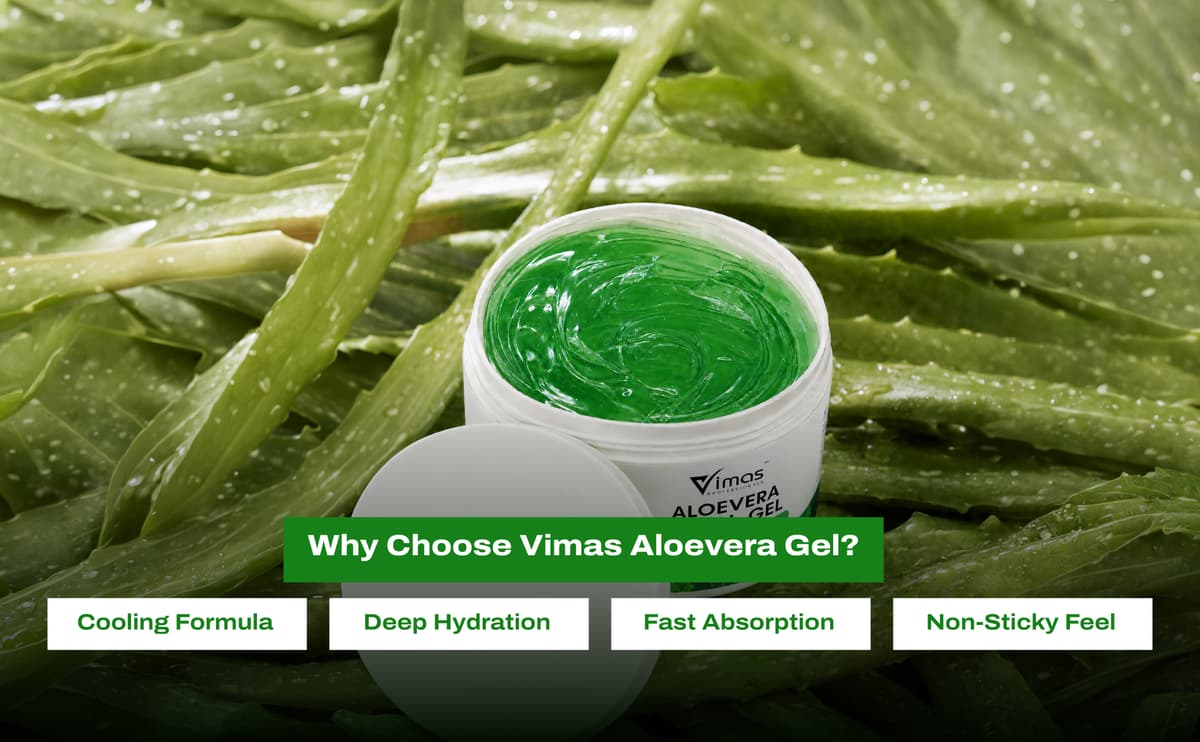 Vimas Aloe Vera Facial Gel – 300g banner 3