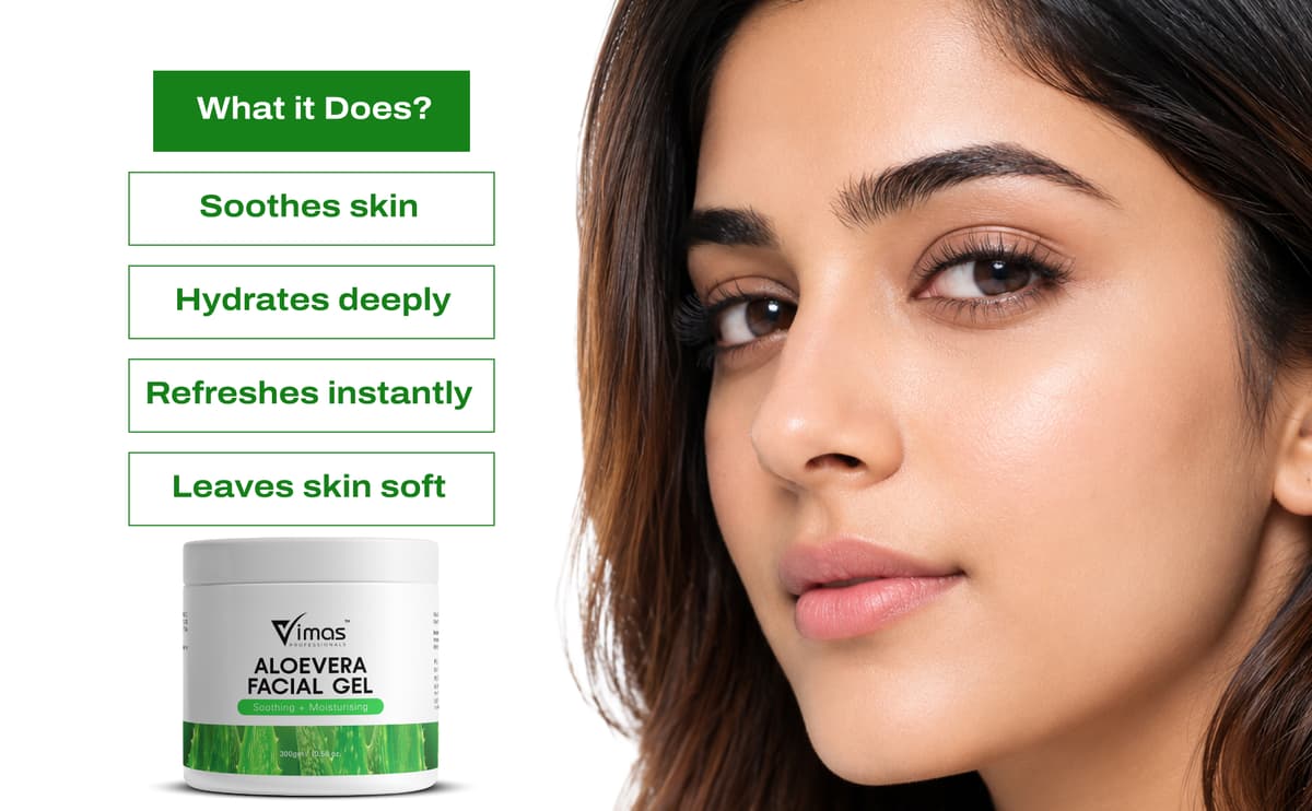 Vimas Aloe Vera Facial Gel – 300g banner 4